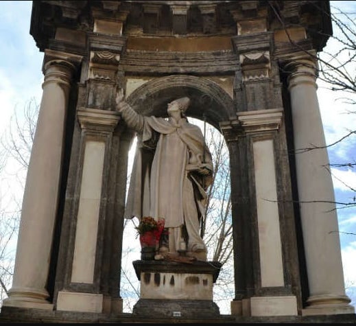 miracolo al ponte della maddalena statua di san gennaro