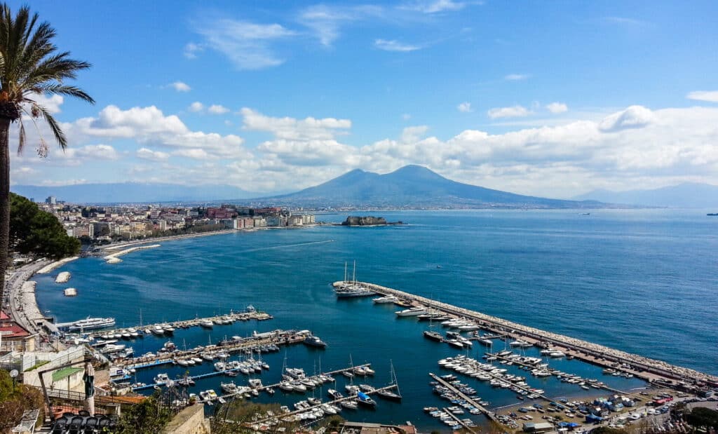 panorama di napoli da posillipo