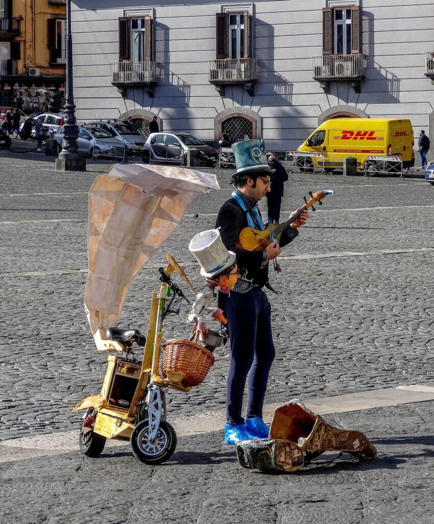 piermacchie artista di strada napoli