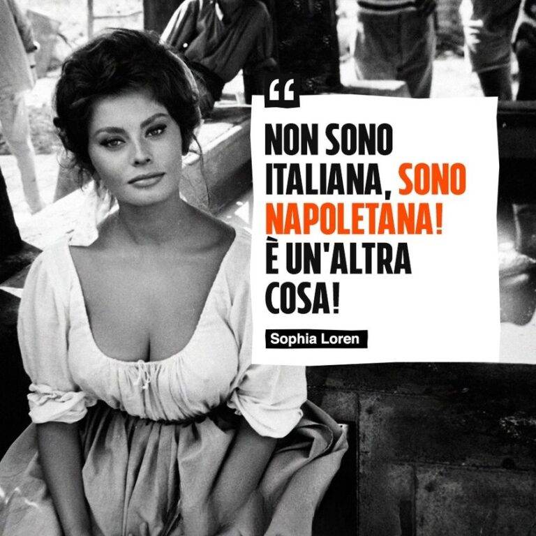 sophia loren sono napoletana