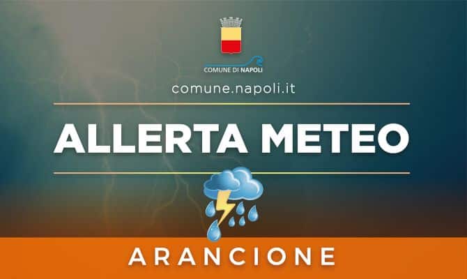 allerta meteo napoli arancione