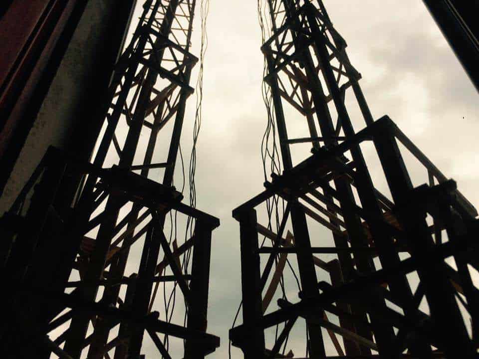gigli spogliati in costruzione