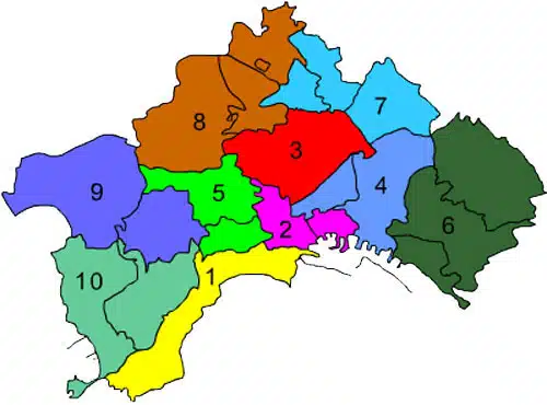 le municipalita di napoli