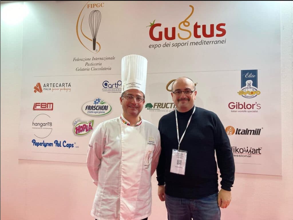 marco ilardi e matteo cutolo presidente fipgc a gustus napoli