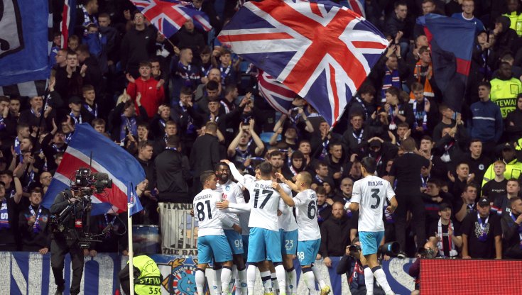 rangers glasgow napoli champions league