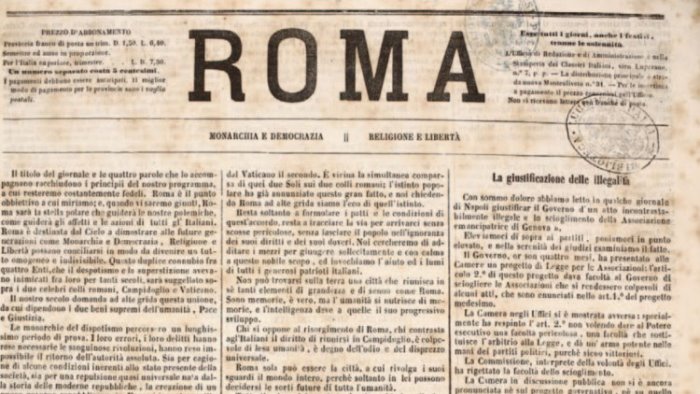 roma quotidiano napoletano anni