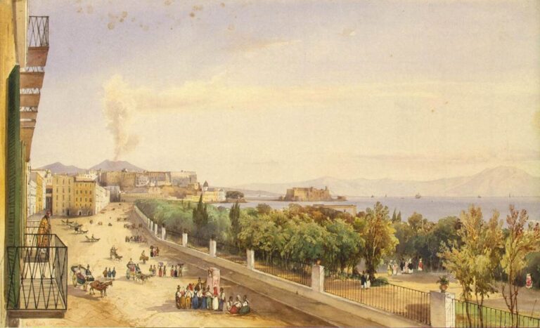scuola di posillipo giacinto gigante riviera di chiaia