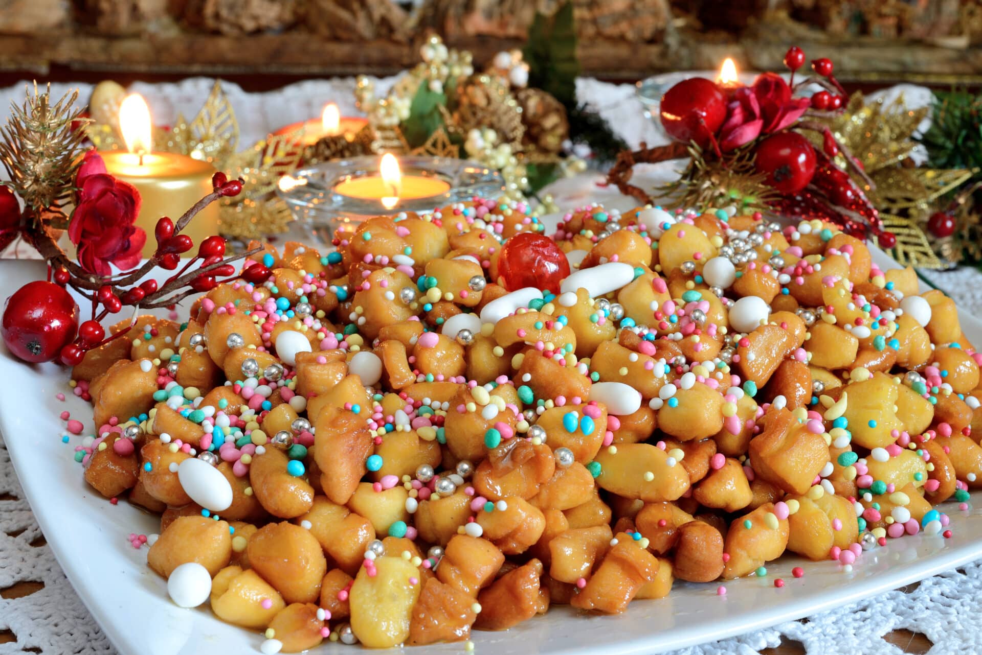 struffoli napoletani natale