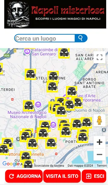 app per visitare luoghi misteriosi di napoli