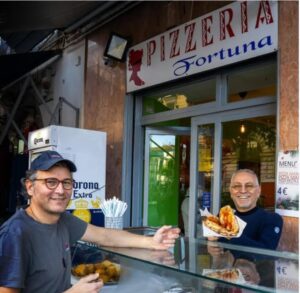 pizza a portafoglio ciro ed enzo coccia pizzeria fortuna